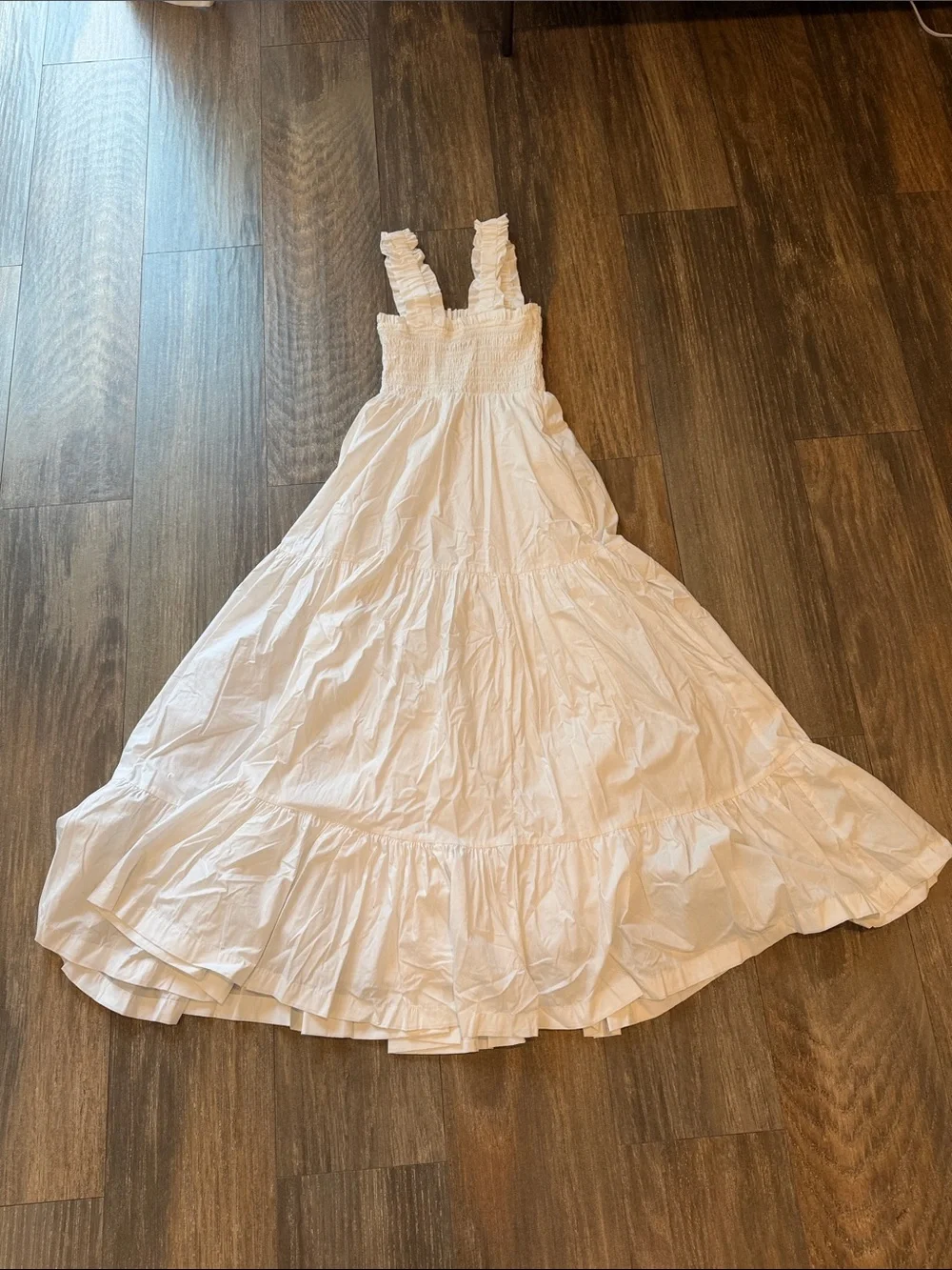 Abercrombie & Fitch White Maxi Dress XSP